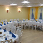 Häärberi rõdusaal Eesti Põllumajandusmuuseumis Ülenurmes, valgusküllane ja ajaloolise interjööriga ruum väiksemate ürituste jaoks Tartu lähedal.