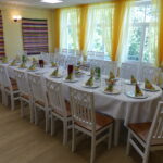 Häärberi rõdusaal Eesti Põllumajandusmuuseumis Ülenurmes, valgusküllane ja ajaloolise interjööriga ruum väiksemate ürituste jaoks Tartu lähedal.