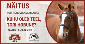 Uus näitus Tori Hobusekasvanduses Kuhu oled teel, tori hobune
